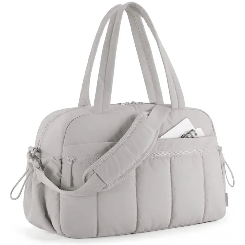 Grand sac à langer mixte gris