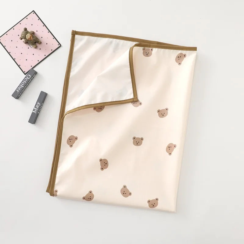 Matelas bébé à langer avec motifs oursons