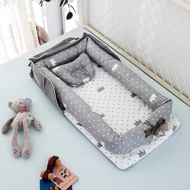 Matelas à langer mixte gris
