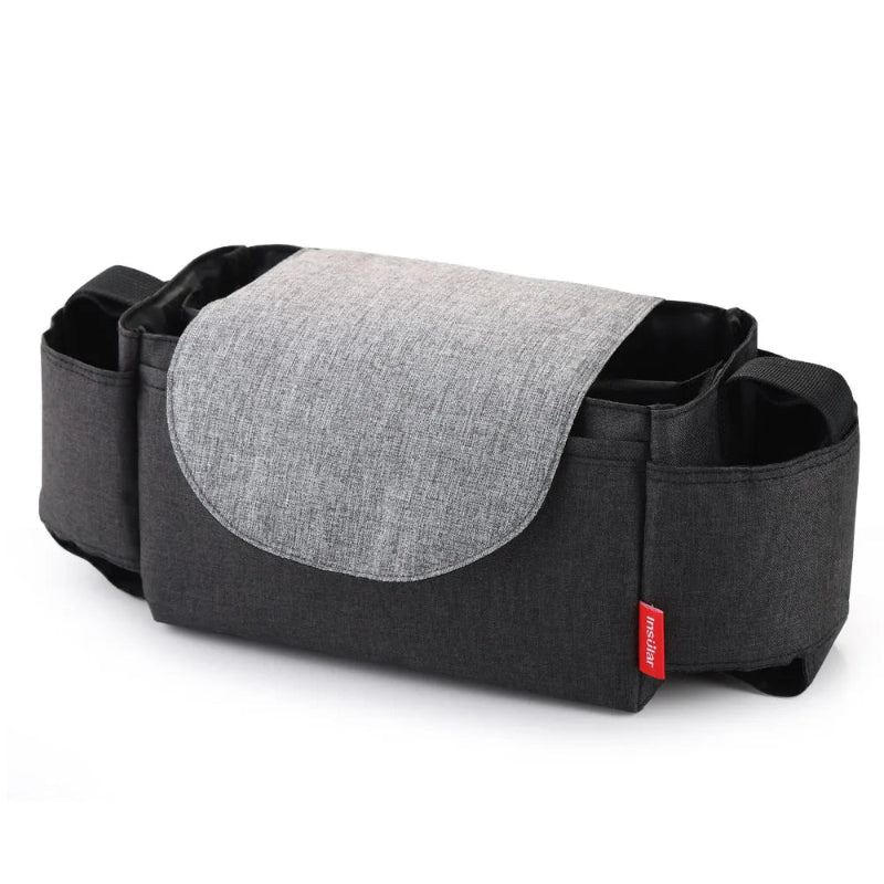 Petit sac à langer pour poussette noir