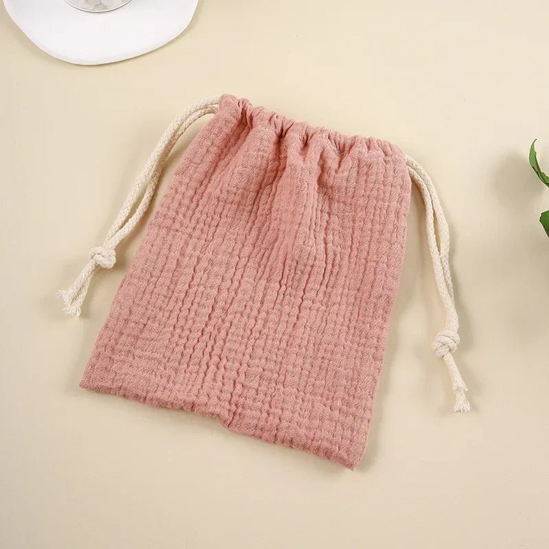 Sac à couche coton rose