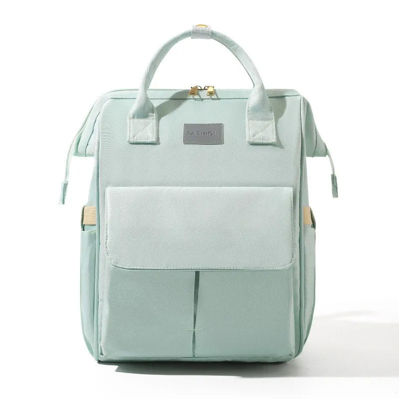 Sac à dos à langer menthe