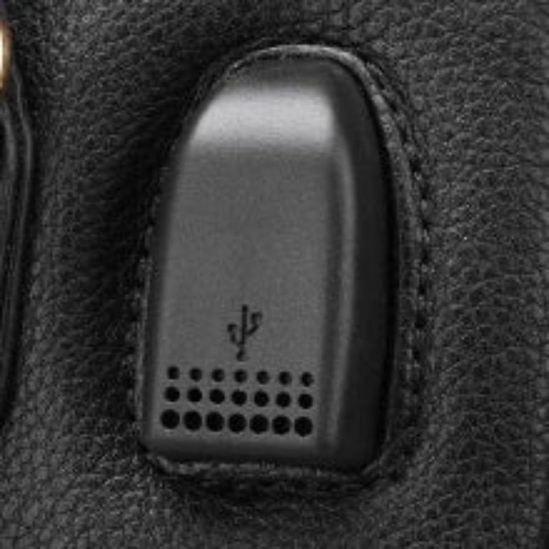 Sac à langer en cuir port USB