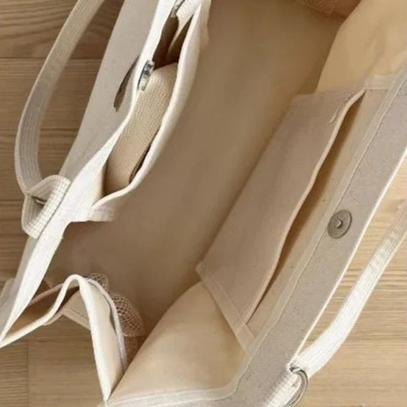 Sac à langer grand motif ourson intérieur