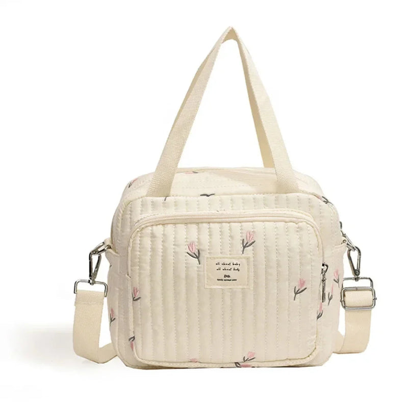 Sac à langer petit à motif fleur