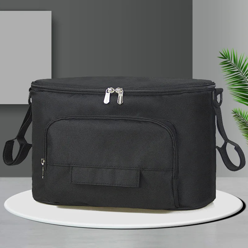 Sac à langer poussette noir