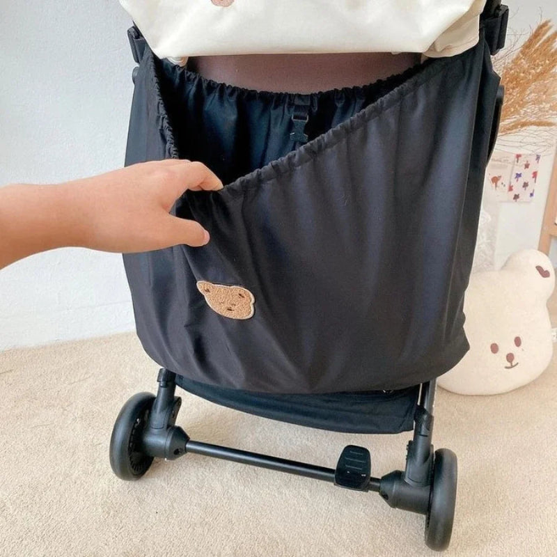 Sac rangement poussette sur poussette