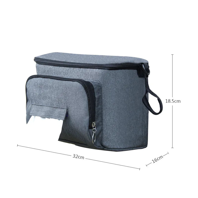 Mesure du sac à langer poussette 