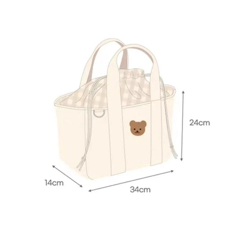 Mesure du sac à langer pratique