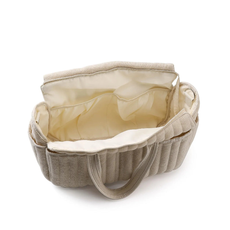 Poches intérieur du grand sac à langer bebe