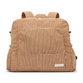 Sac à couche marron de face 